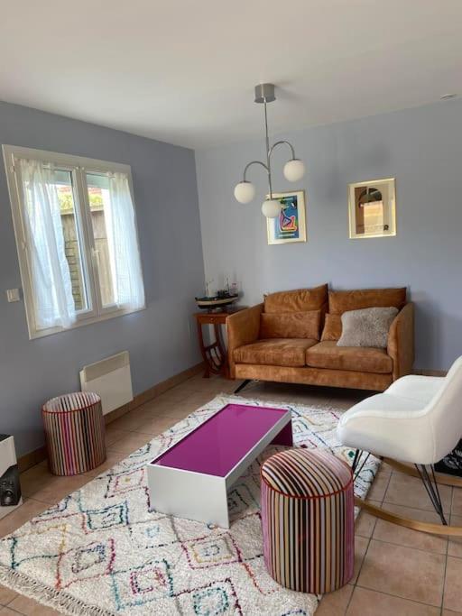 L'Ocean, Maison Avec Jardin Clos Tracy-sur-Mer المظهر الخارجي الصورة
